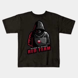 Red Team | Hacker Design Kids T-Shirt